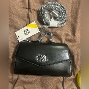 Christian lacroix black Mini Bag with Logo Accent